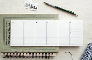 Weekly Planner Paper Notepad