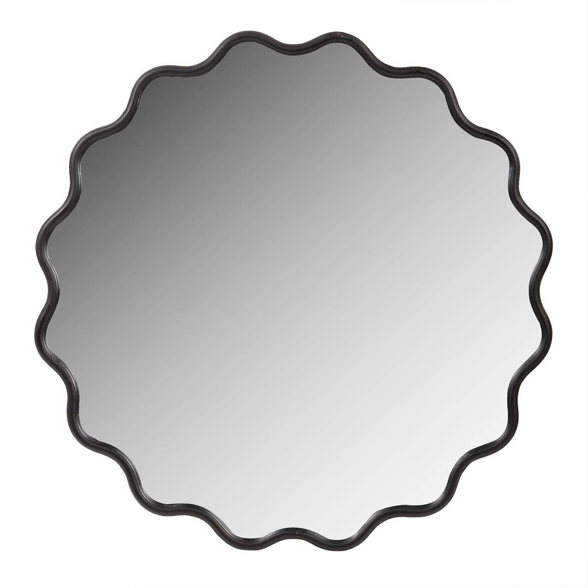 Truu Design Wiggle Metal Wall Mirror