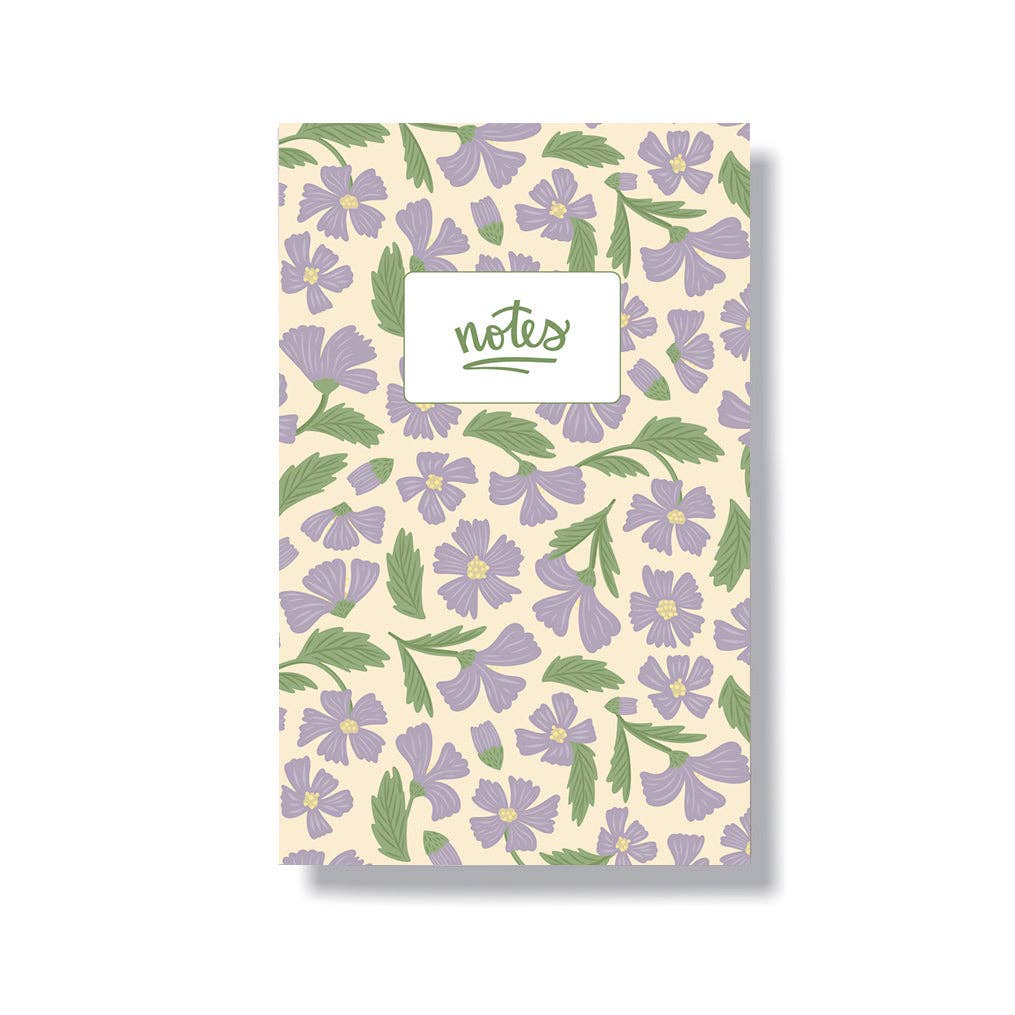 Purple Flowers Notebook