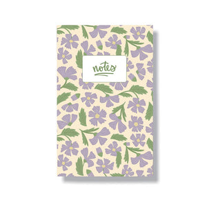 Purple Flowers Notebook