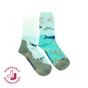 Women's Underwater Scene Socks