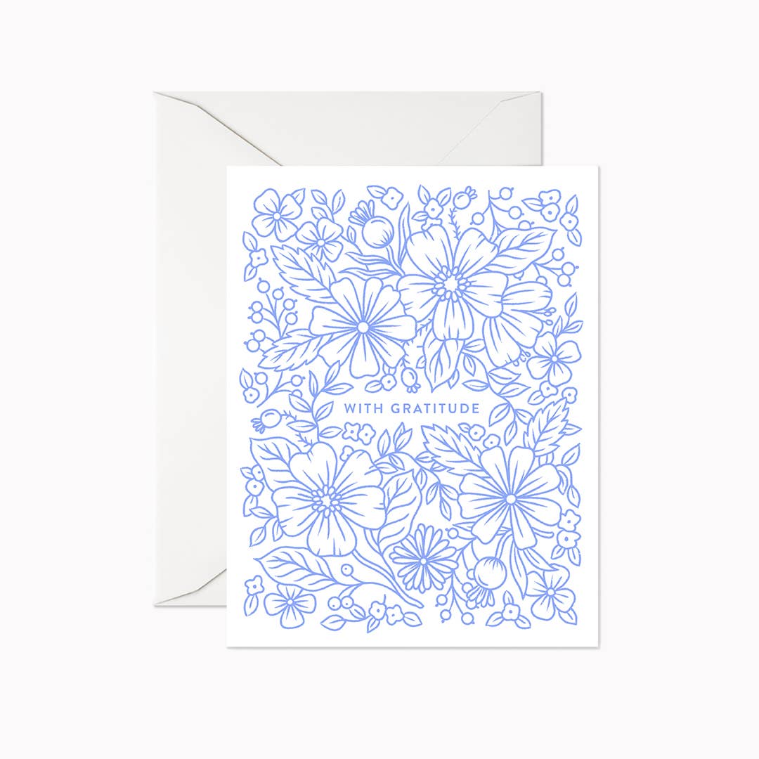 With Gratitude | Greeting Card