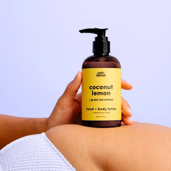 Coconut Lemon Hand and Body Lotion Vegan