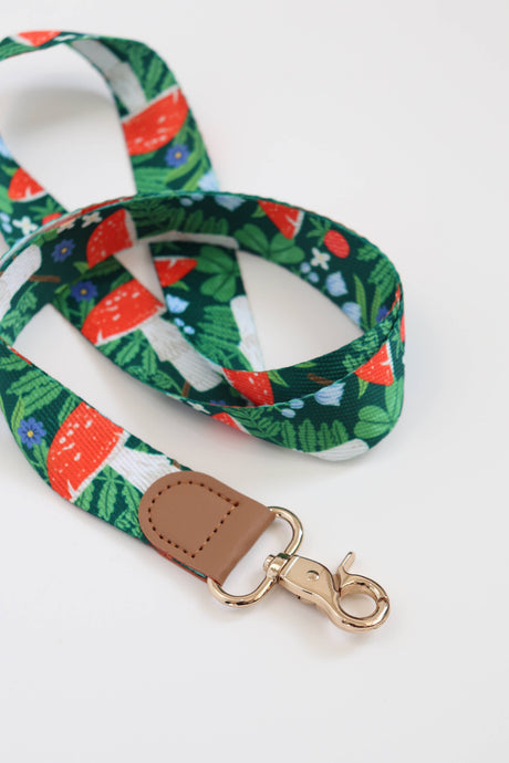 Mushrooms Lanyard