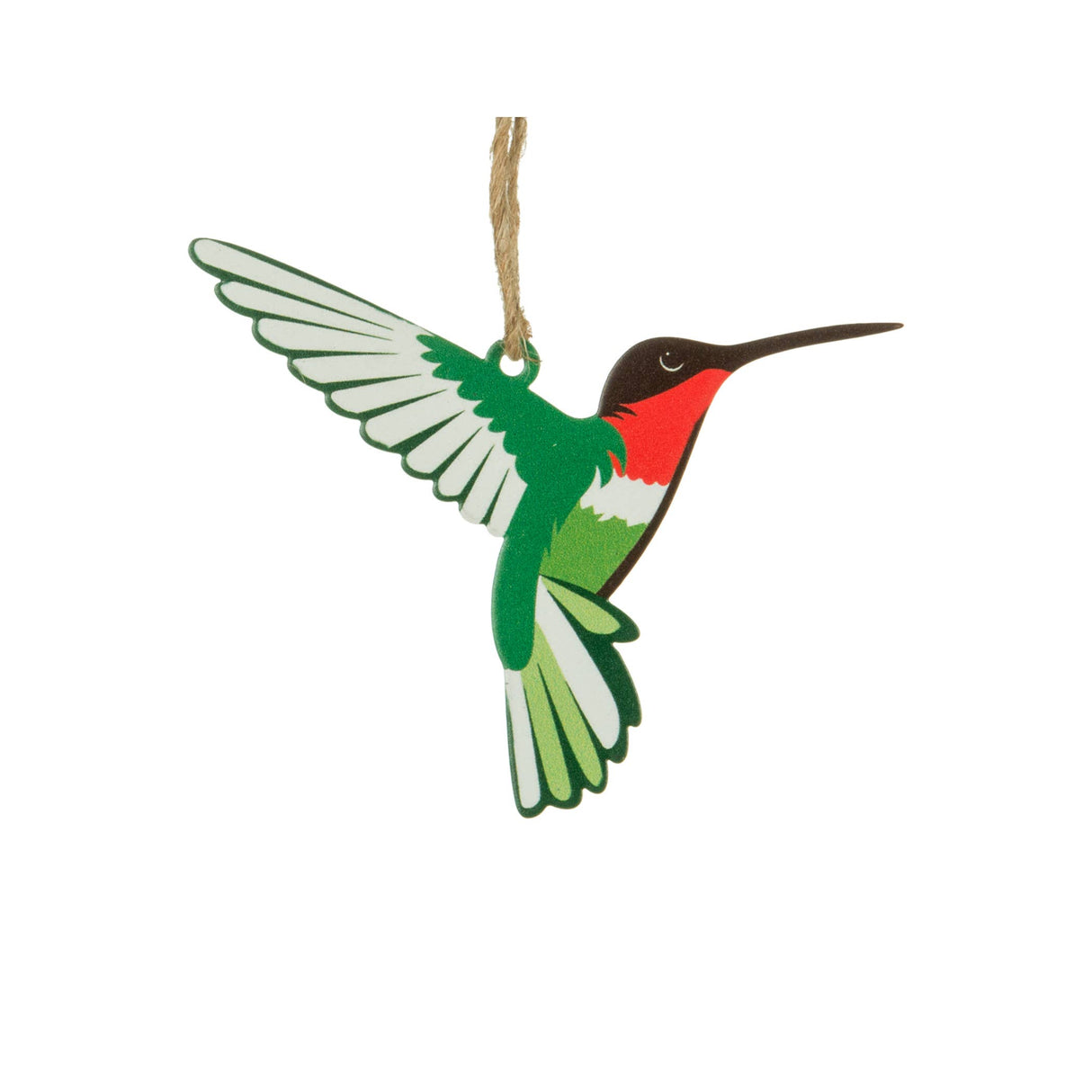 3.5" Metal Hummingbird Ornament
