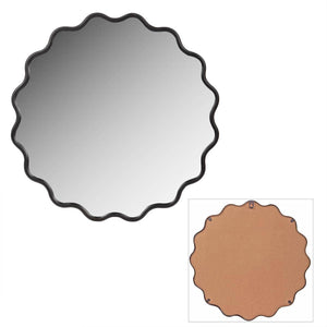 Truu Design Wiggle Metal Wall Mirror