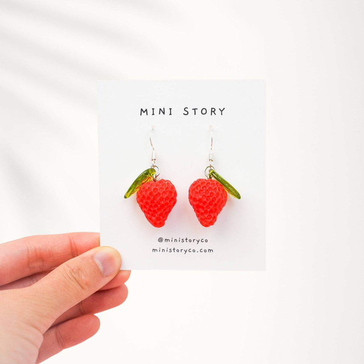 Strawberry Dangle Earrings