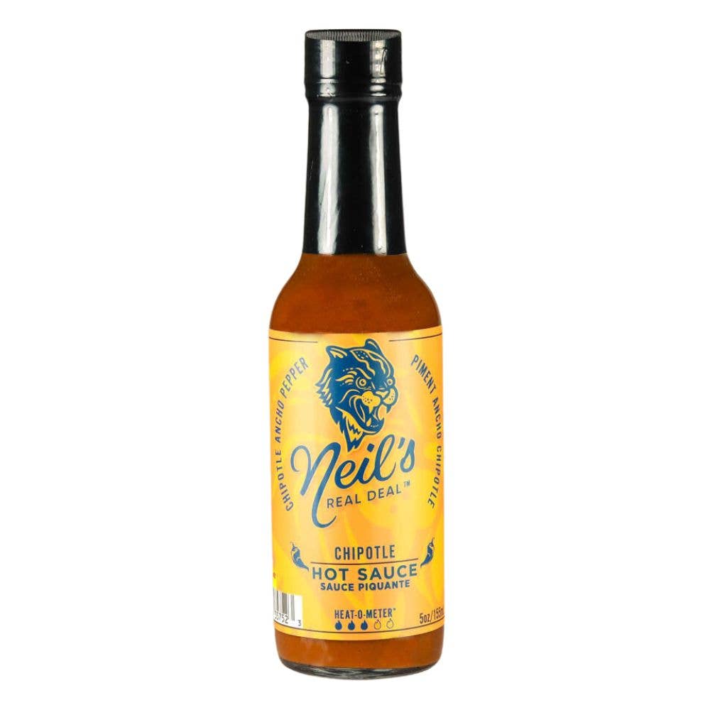 Neil's Real Deal Chipotle Ancho Pepper Hot Sauce