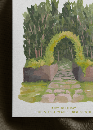 New Growth Birthday Greeting Card
