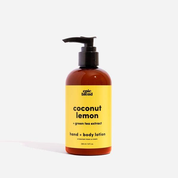 Coconut Lemon Hand and Body Lotion Vegan