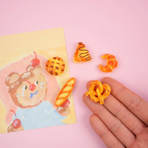 Bread Bakery Brooch